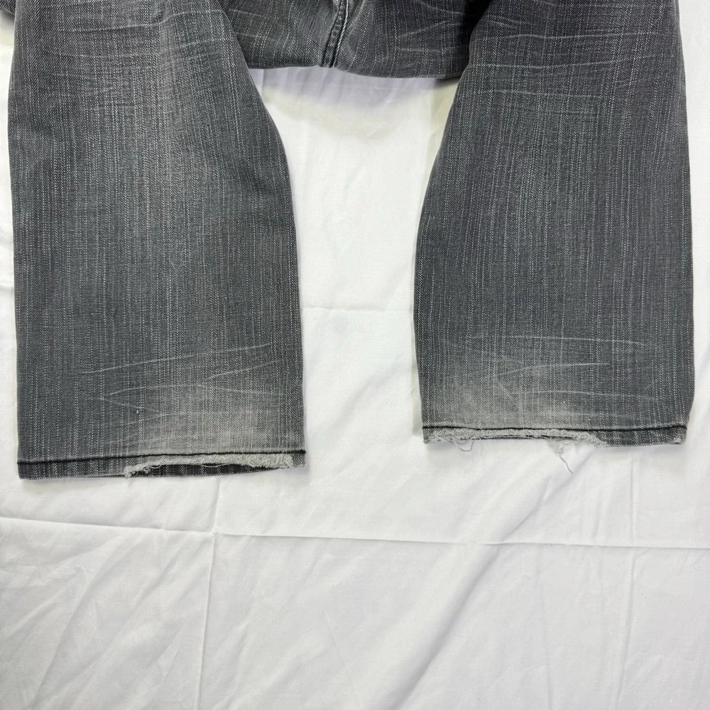 VTG Marc Ecko Jeans Cut and Sew Black Denim Men's 38x30 Straight Grunge Designer